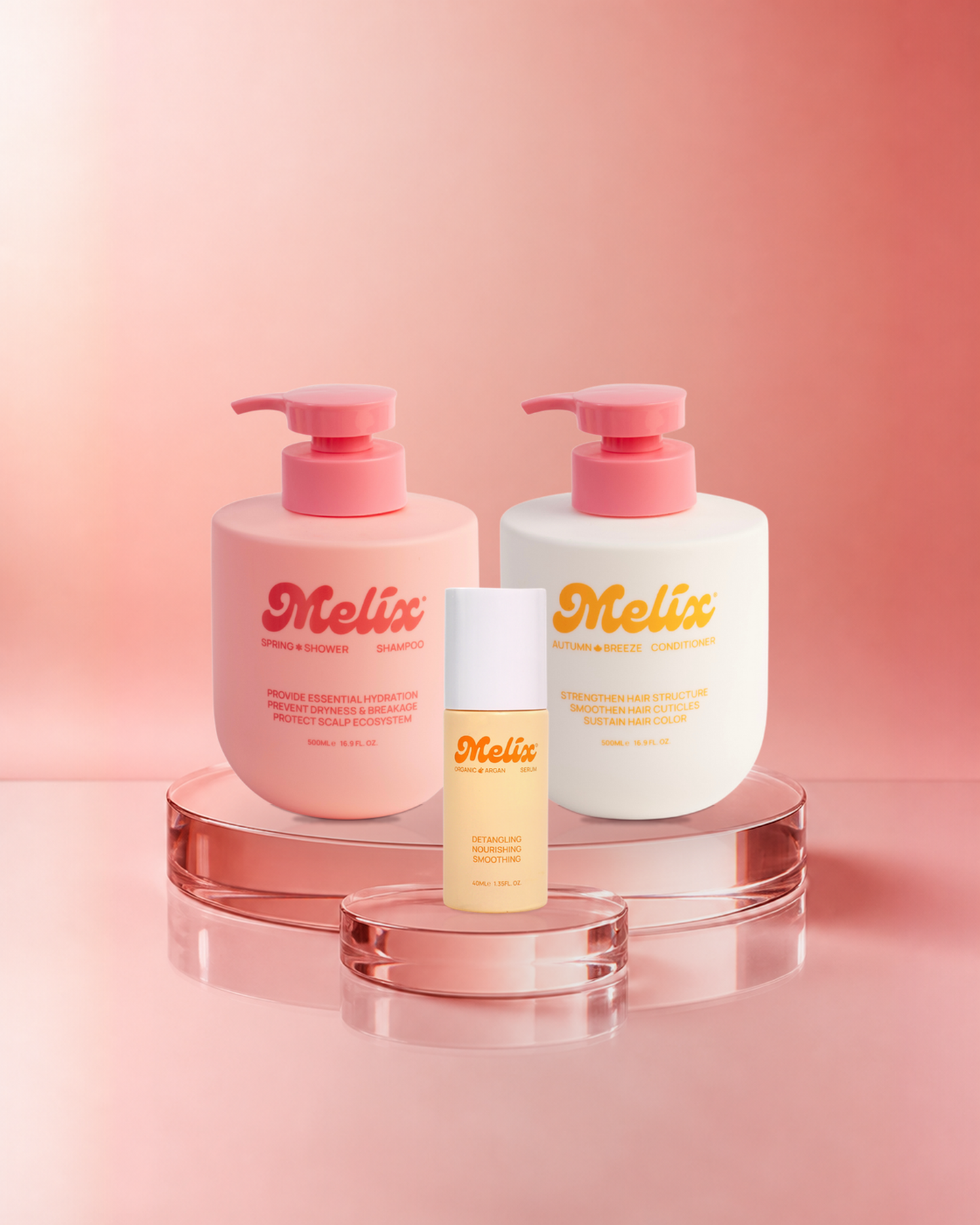 Moisture & Smooth Hair Set – Autumn Conditioner Serum