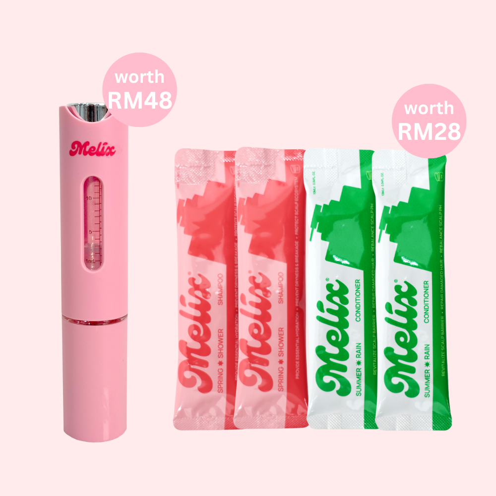 🎁 [PWP] Scalp Tonic Applicator + 10ml Shampoo & Conditioner*4 (Discount)