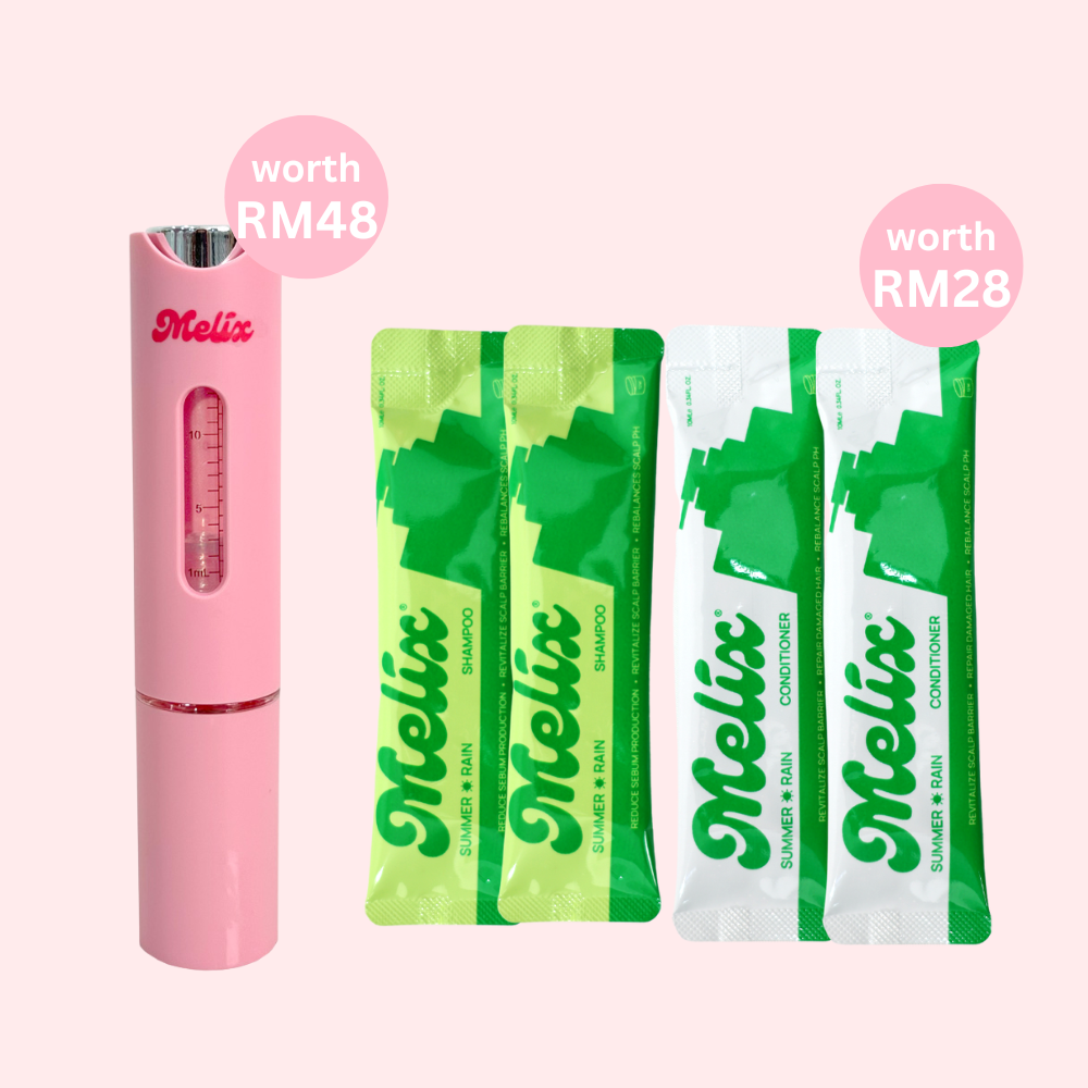 🎁 [PWP] Scalp Tonic Applicator + 10ml Shampoo & Conditioner*4 (Discount)