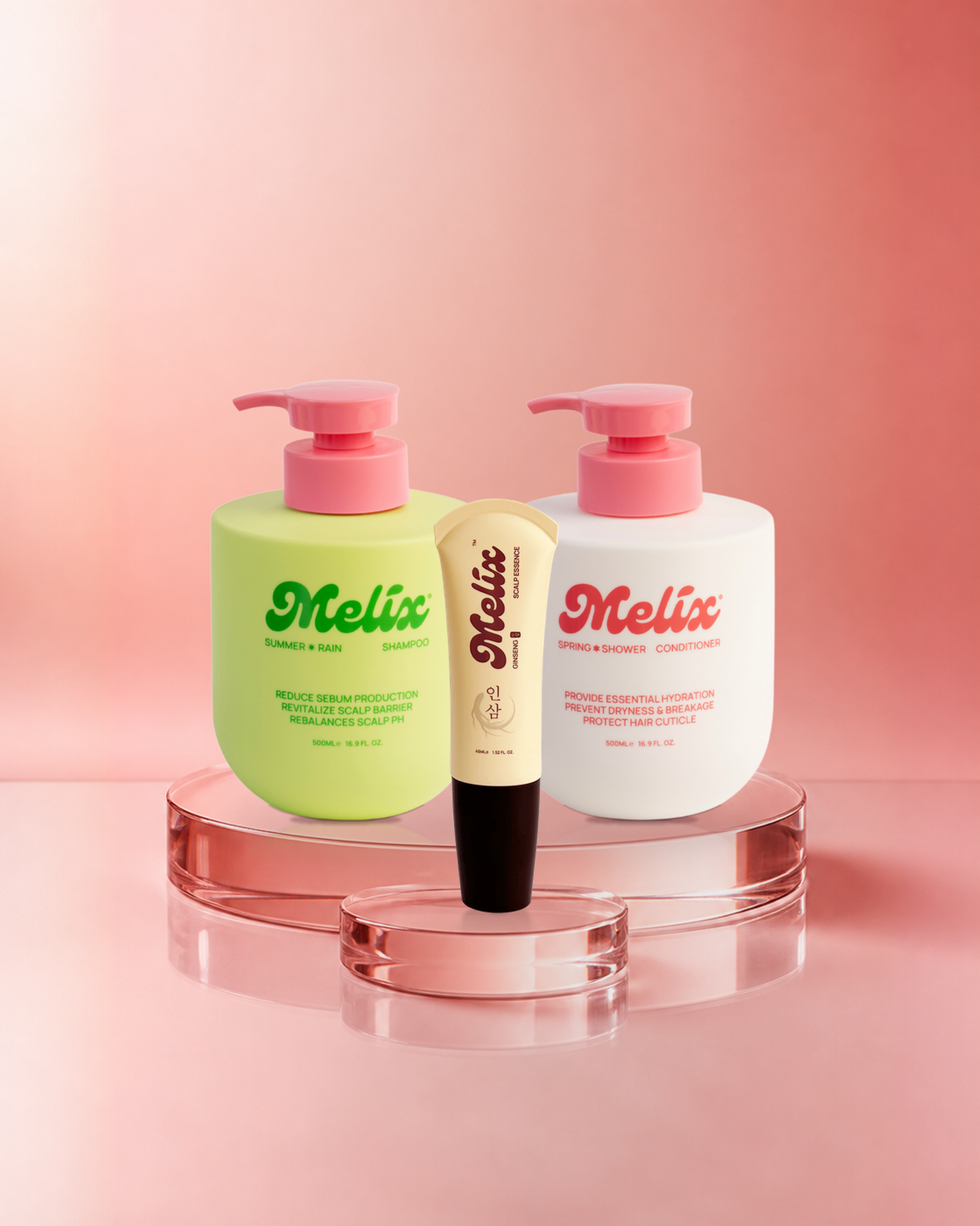 Sebum Control & Volumizing Hair Set – Spring Shower Conditioner Ginseng