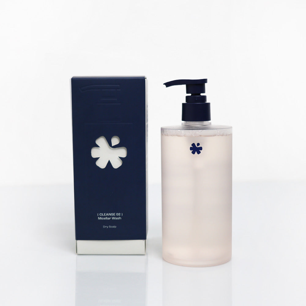 400ml CLEANSE 02: Micellar Wash [For Dry Scalp]