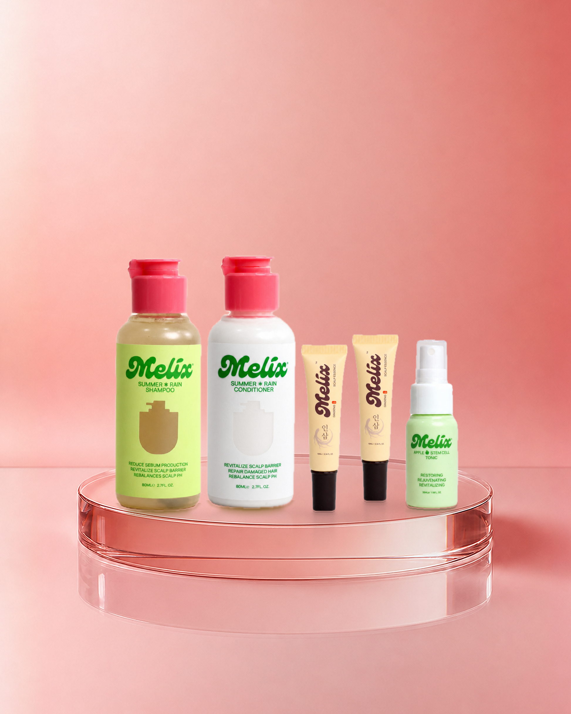Anti Hair Fall Trial Set - Summer Rain Shampoo, Summer Rain Conditioner and Tonic