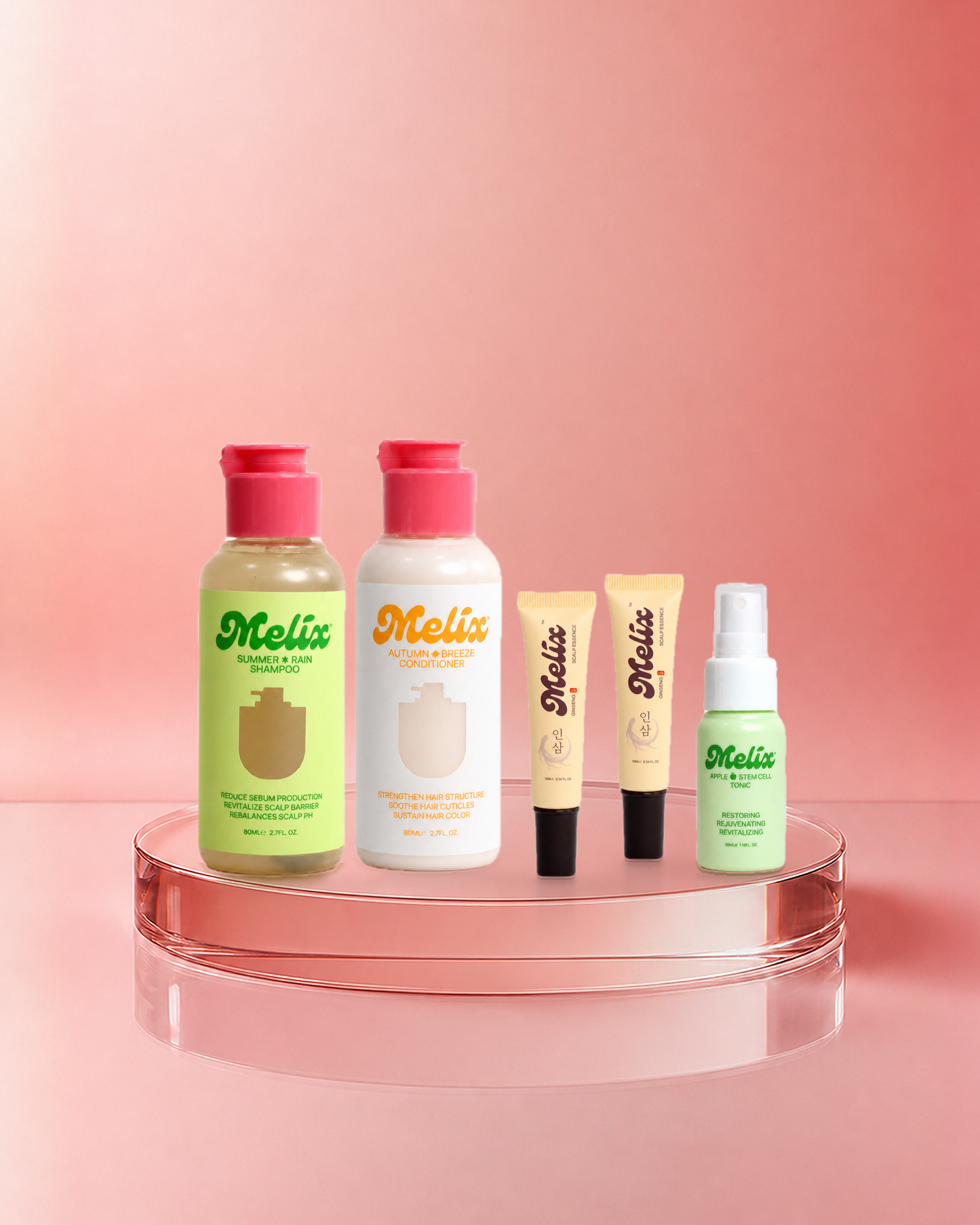 Anti Hair Fall Trial Set - Summer Rain Shampoo, Autumn Breeze Conditioner and Tonic
