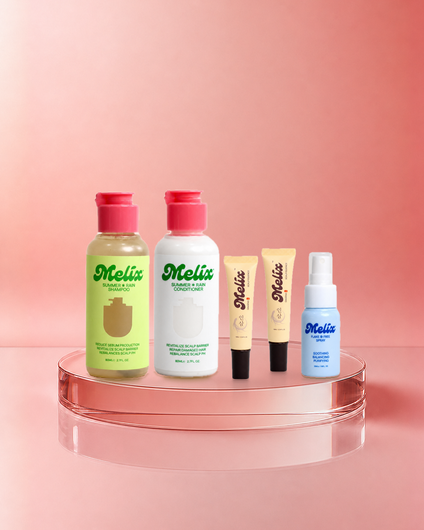 Anti Hair Fall Trial Set - Summer Rain Shampoo, Summer Rain Conditioner and Flake Free