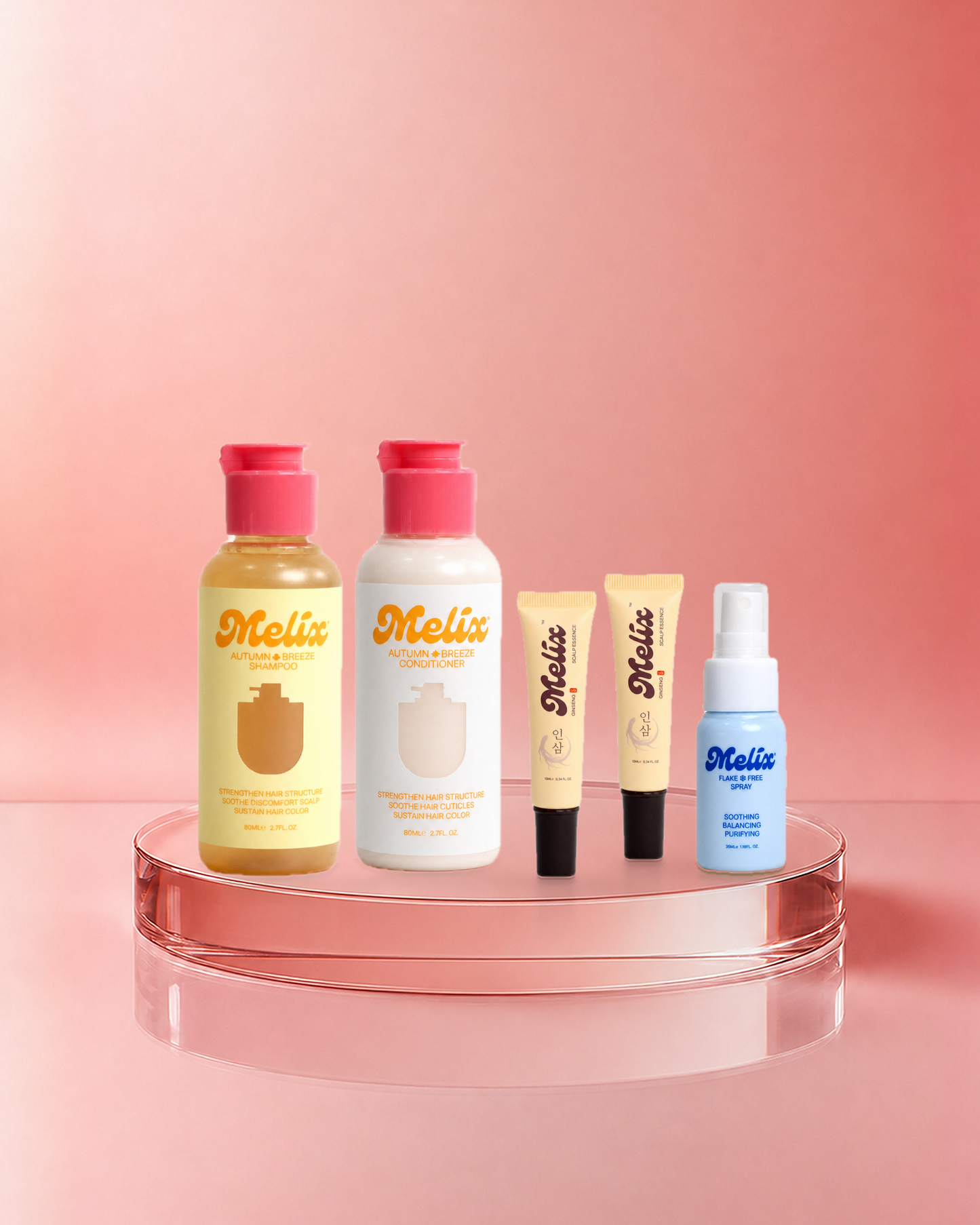 Anti Hair Fall Trial Set - Autumn Breeze Shampoo, Autumn Breeze Conditioner and Flake Free