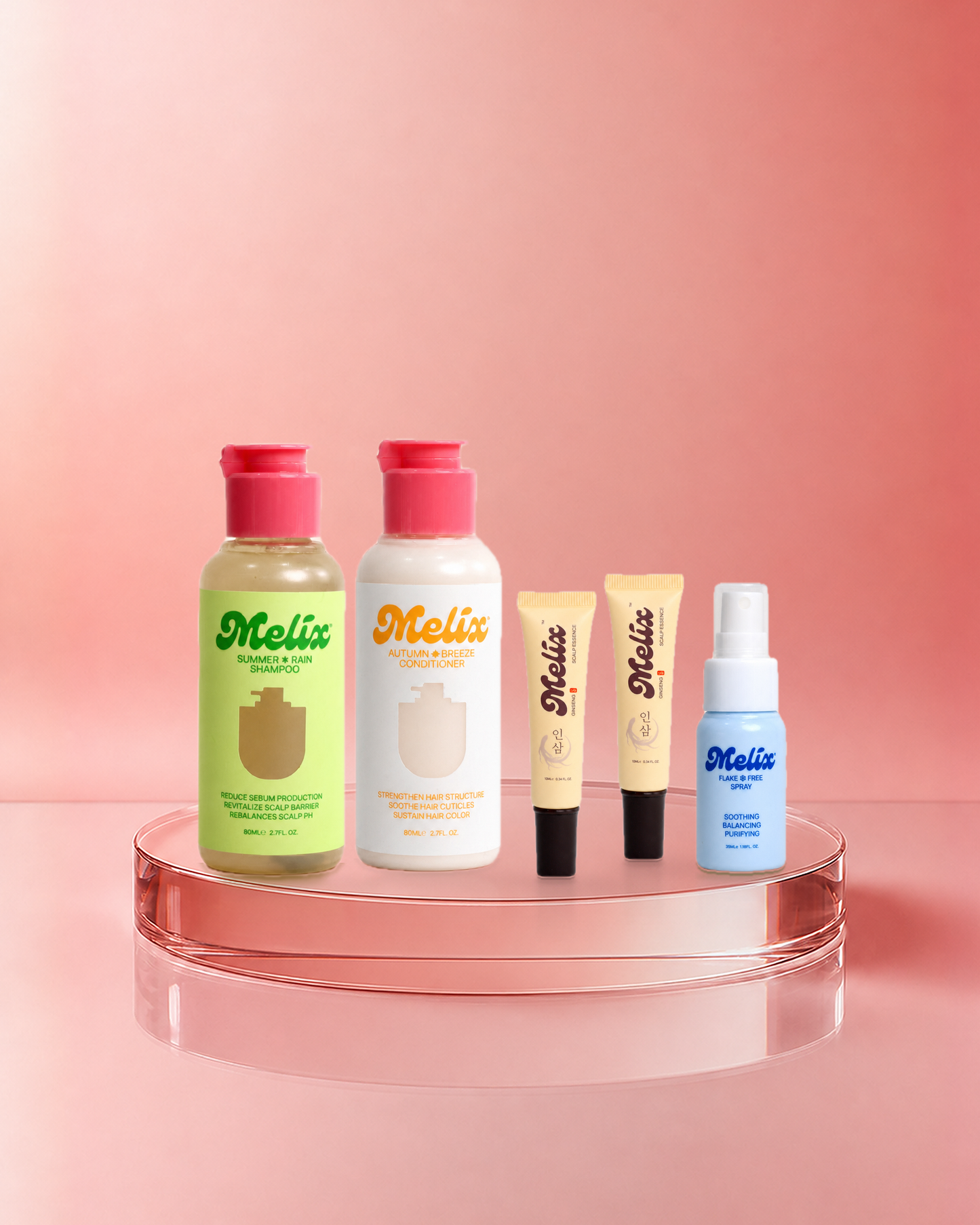 Anti Hair Fall Trial Set - Summer Rain Shampoo, Autumn Breeze Conditioner and Flake Free