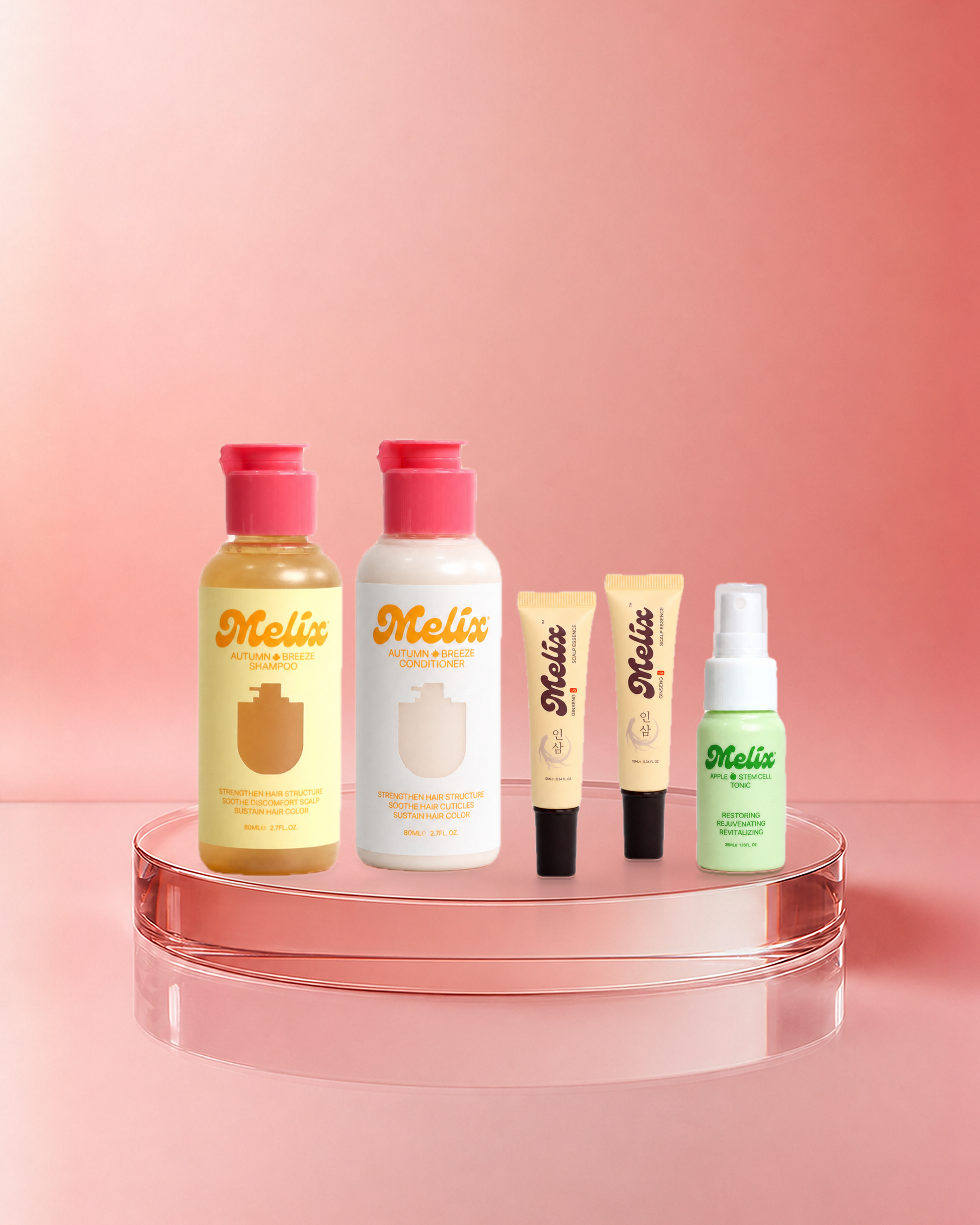 Anti Hair Fall Trial Set - Autumn Breeze Shampoo, Autumn Breeze Conditioner and Tonic