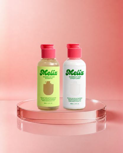 Hair Care Combo Trial Set - Summer Rain Shampoo and Conditioner